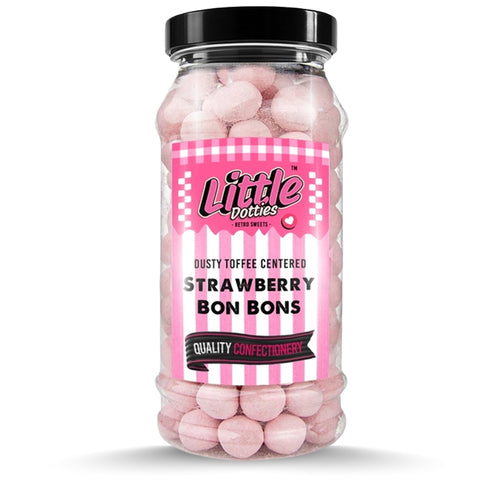 Dusted Toffee Centered Strawberry BonBons