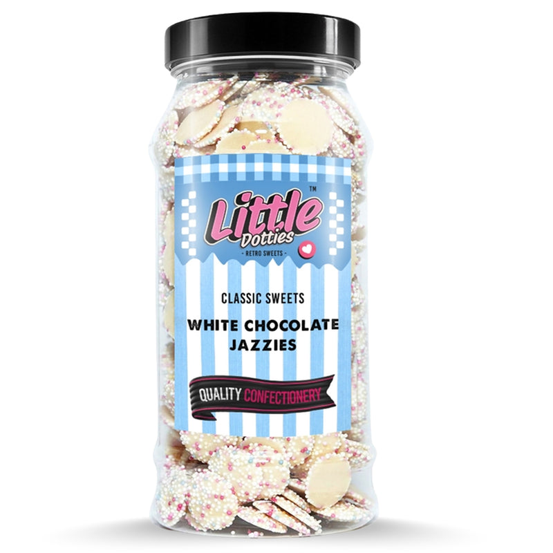 White Chocolate Jazzies Jazzles Snowies